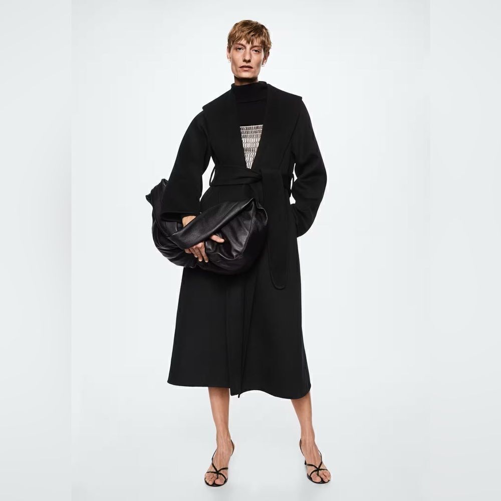 Mango Handmade Wool Coat - Picture 4 of 10